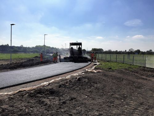 Click Here To Enlarge This Photo Of May 2017 - New College Cycle Track Leicester