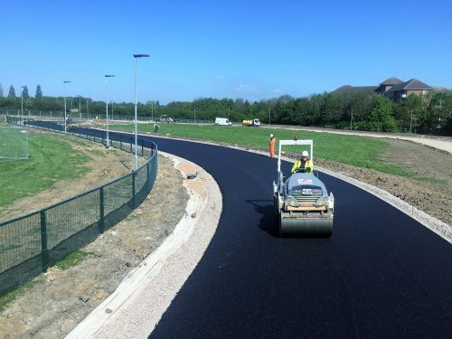 Click Here To Enlarge This Photo Of May 2017 - New College Cycle Track Leicester