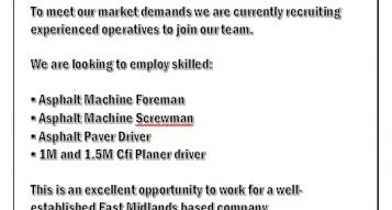 JOIN THE TEAM IN 2021